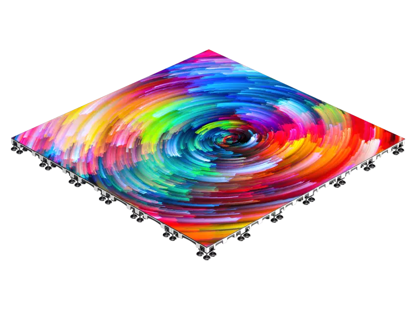 led video floor for dance